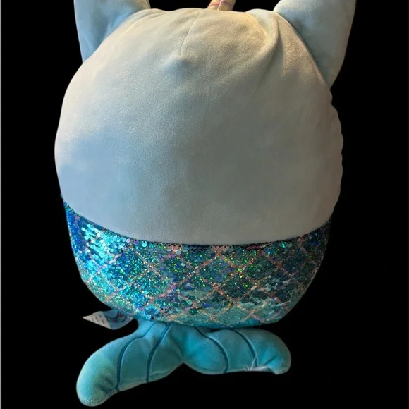 Squishmallows mermaid cat plush - Picture 3 of 8
